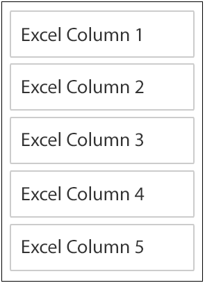 Define Excel Columns