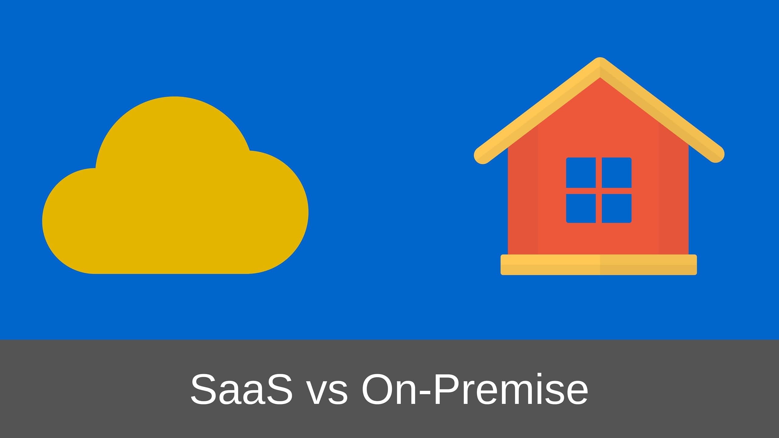 On premise. Saas on premise. On premise solutions.