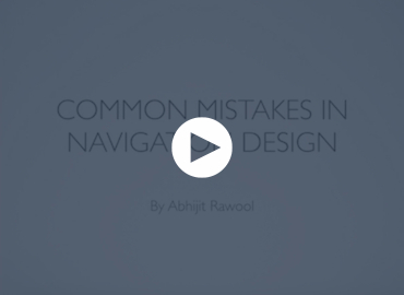 Common Mistakes In Navigation Design