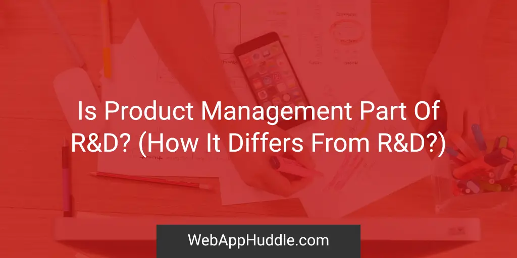 Is Product Management Part Of R&D